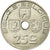 Coin, Belgium, 25 Centimes, 1938, EF(40-45), Nickel-brass, KM:115.1