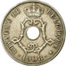 Moneta, Belgia, 25 Centimes, 1908, EF(40-45), Miedź-Nikiel, KM:62