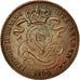 Coin, Belgium, Leopold II, Centime, 1894, AU(55-58), Copper, KM:34.1