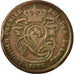 Moneta, Belgia, Leopold I, 2 Centimes, 1835, VF(20-25), Miedź, KM:4.1
