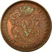 Coin, Belgium, 2 Centimes, 1905, AU(55-58), Copper, KM:36