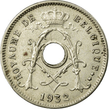 Coin, Belgium, 5 Centimes, 1932, EF(40-45), Nickel-brass, KM:93