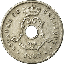 Coin, Belgium, 5 Centimes, 1906, EF(40-45), Copper-nickel, KM:54
