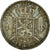 Moneda, Bélgica, Leopold II, Franc, 1866, BC+, Plata, KM:28.1