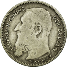 Coin, Belgium, 50 Centimes, 1907, VF(20-25), Silver, KM:61.1