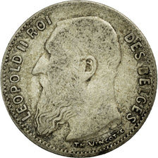 Coin, Belgium, 50 Centimes, 1909, F(12-15), Silver, KM:60.1