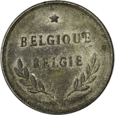 Moeda, Bélgica, 2 Francs, 2 Frank, 1944, VF(30-35), Aço Revestido a Zinco