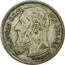Coin, Belgium, 2 Francs, 2 Frank, 1909, VF(30-35), Silver, KM:58.1