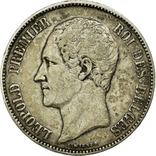 Coin, Belgium, Leopold I, 5 Francs, 5 Frank, 1849, VF(30-35), Silver, KM:17