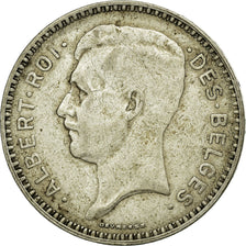 Coin, Belgium, 20 Francs, 20 Frank, 1934, VF(30-35), Silver, KM:103.1