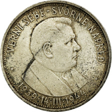 Coin, Slovakia, 50 Korun, 1944, F(12-15), Silver, KM:10