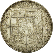 Coin, Czechoslovakia, 20 Korun, 1934, EF(40-45), Silver, KM:17