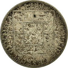 Coin, Czechoslovakia, 20 Korun, 1933, VF(20-25), Silver, KM:17