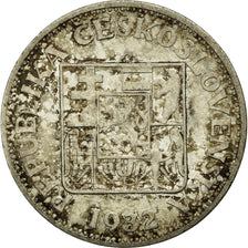 Coin, Czechoslovakia, 10 Korun, 1932, VF(20-25), Silver, KM:15