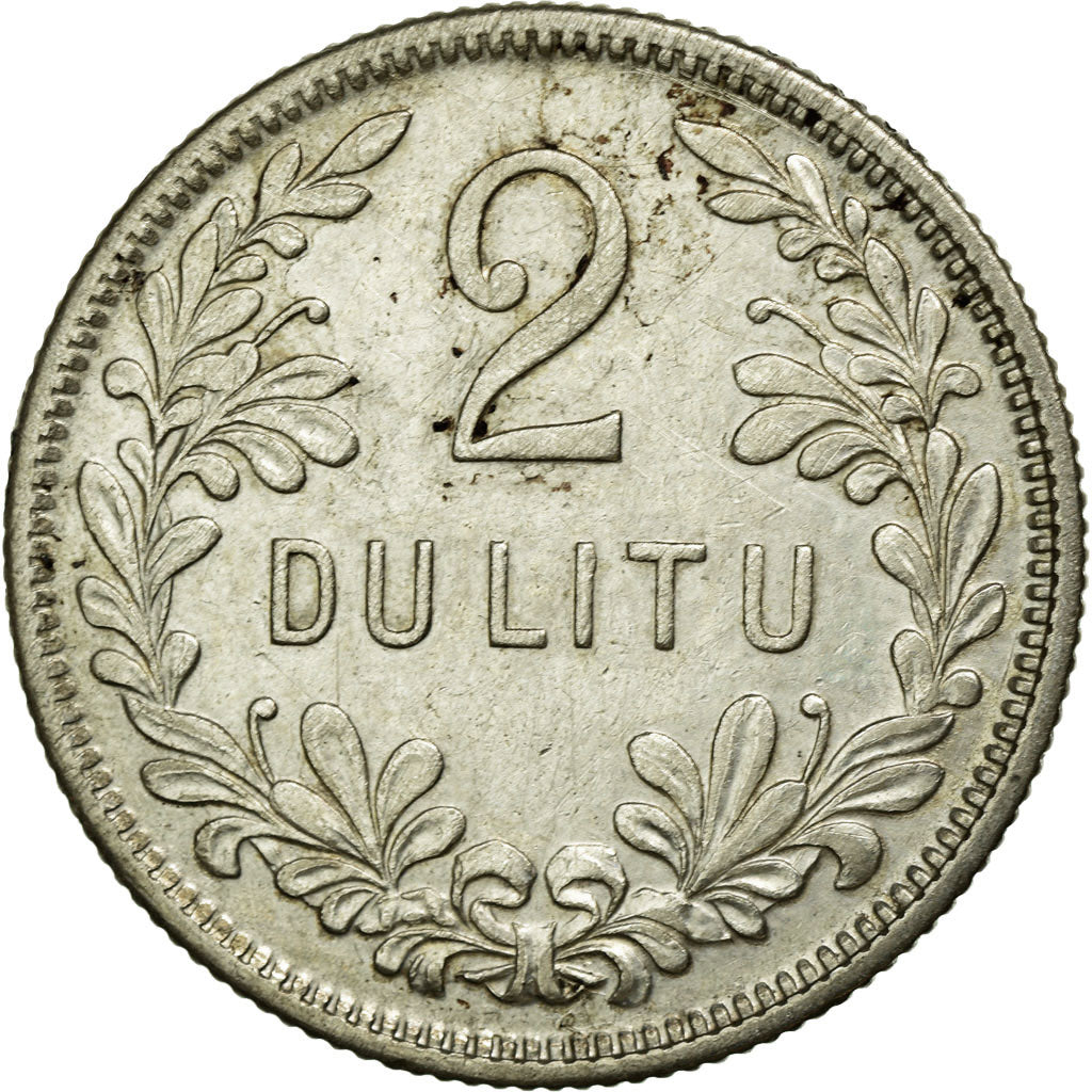 Moneta, Lituania, 2 Litu, 1925, King's Norton, BB, Argento, KM:77