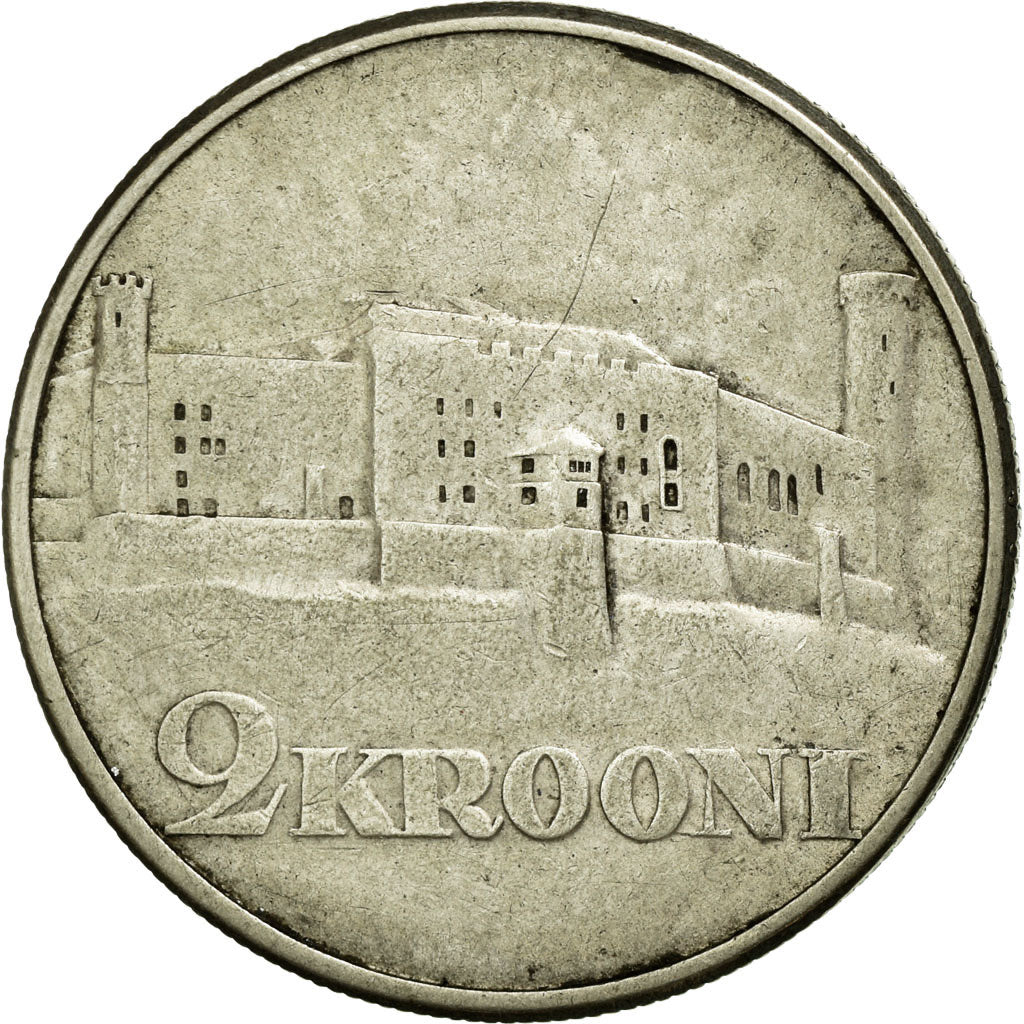 Monnaie, Estonia, 2 Krooni, 1930, TTB, Argent, KM:20