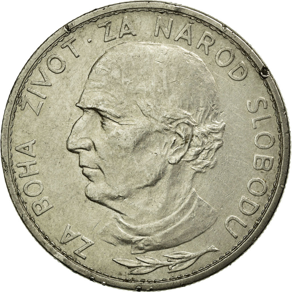 Coin, Slovakia, 5 Korun, 1939, EF(40-45), Nickel, KM:2