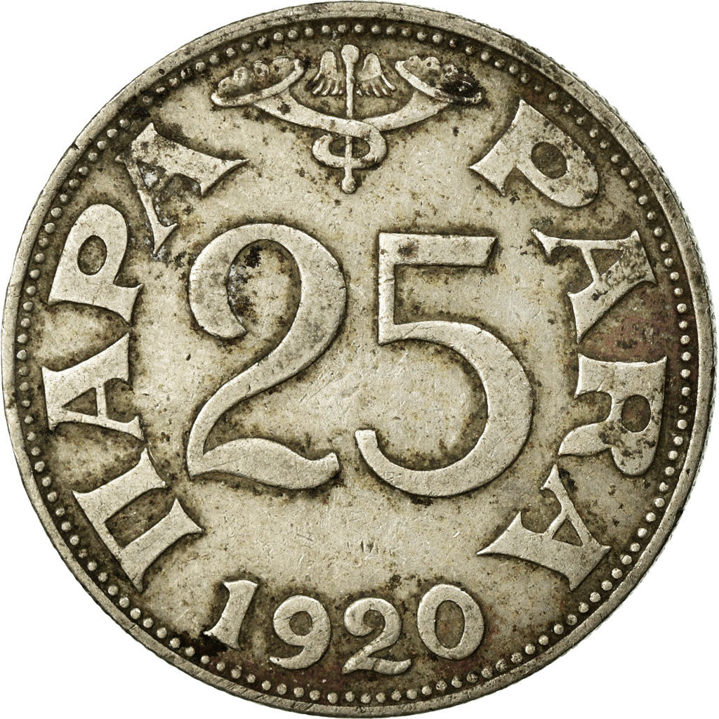 Monnaie, Yougoslavie, Petar I, 10 Para, 1920, TB+, Zinc, KM:2
