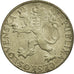 Coin, Czechoslovakia, 50 Korun, 1948, EF(40-45), Silver, KM:25