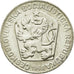 Moeda, Checoslováquia, 10 Korun, 1966, EF(40-45), Prata, KM:61
