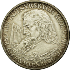 Coin, Czechoslovakia, 10 Korun, 1957, EF(40-45), Silver, KM:47.1