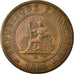 Coin, FRENCH INDO-CHINA, Cent, 1885, Paris, EF(40-45), Bronze, KM:1