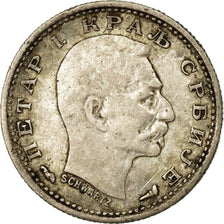 Coin, Serbia, Peter I, 50 Para, 1915, VF(30-35), Silver, KM:24.1