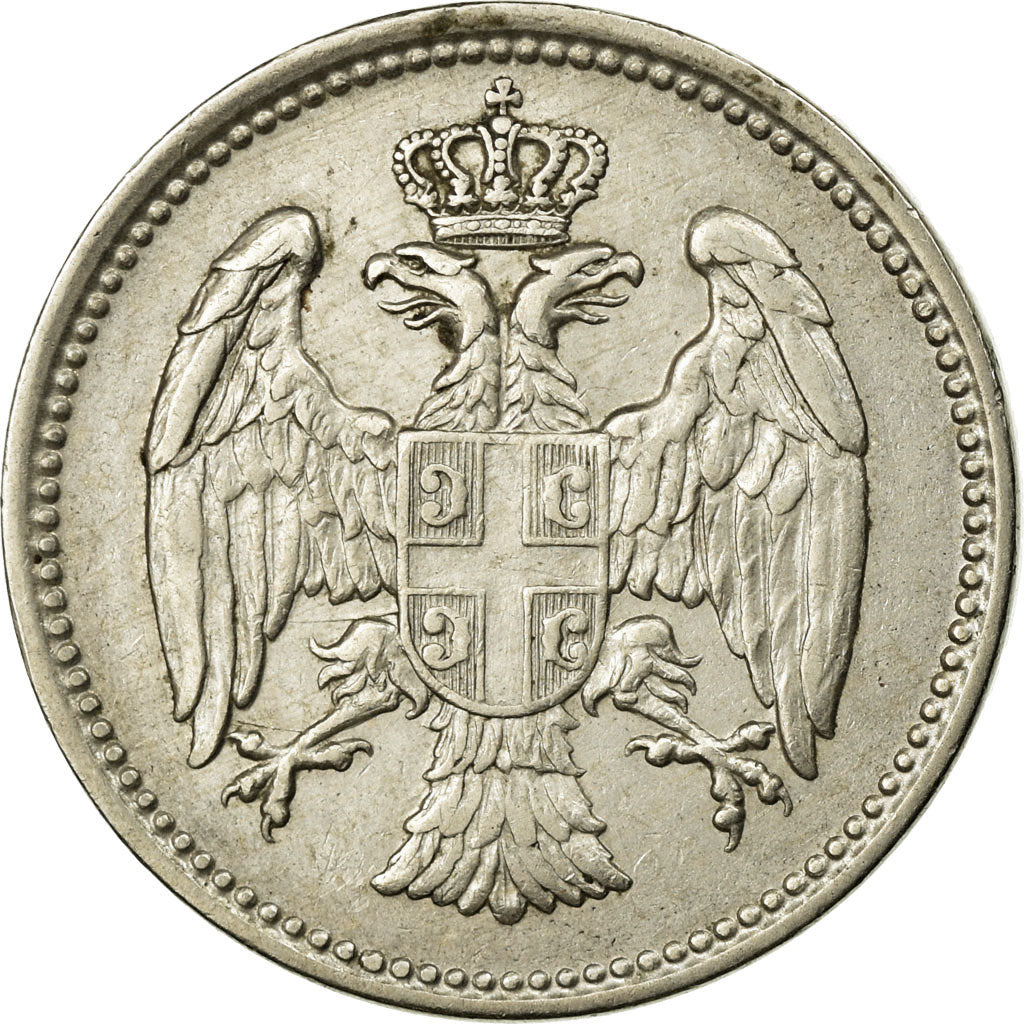 Monnaie, Serbie, Milan I, 20 Para, 1912, TTB, Copper-nickel, KM:20