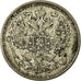 Coin, Russia, Nicholas II, 20 Kopeks, 1910, Saint-Petersburg, VF(30-35), Silver