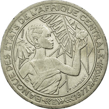 Coin, Central African States, 500 Francs, 1977, Paris, EF(40-45), Nickel, KM:12