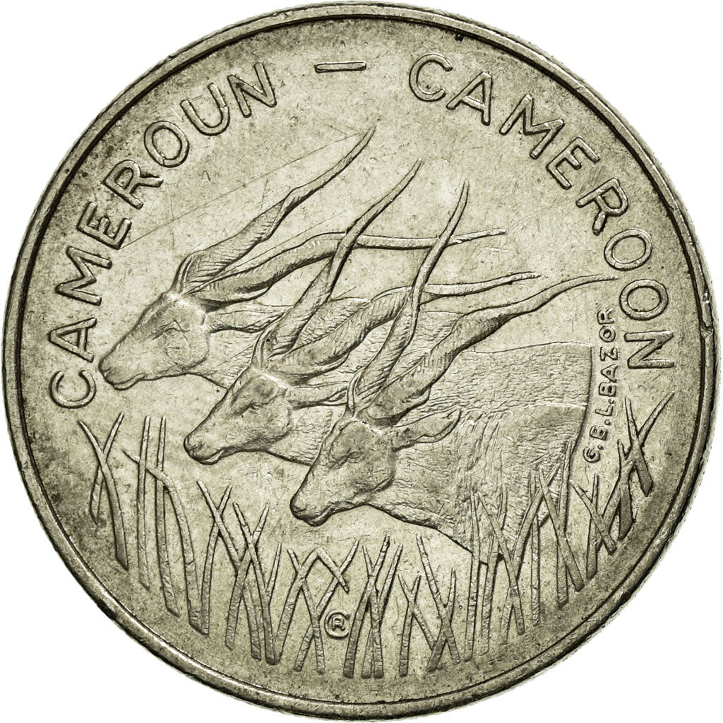 Monnaie, Cameroun, 100 Francs, 1972, Paris, TTB, Nickel, KM:16