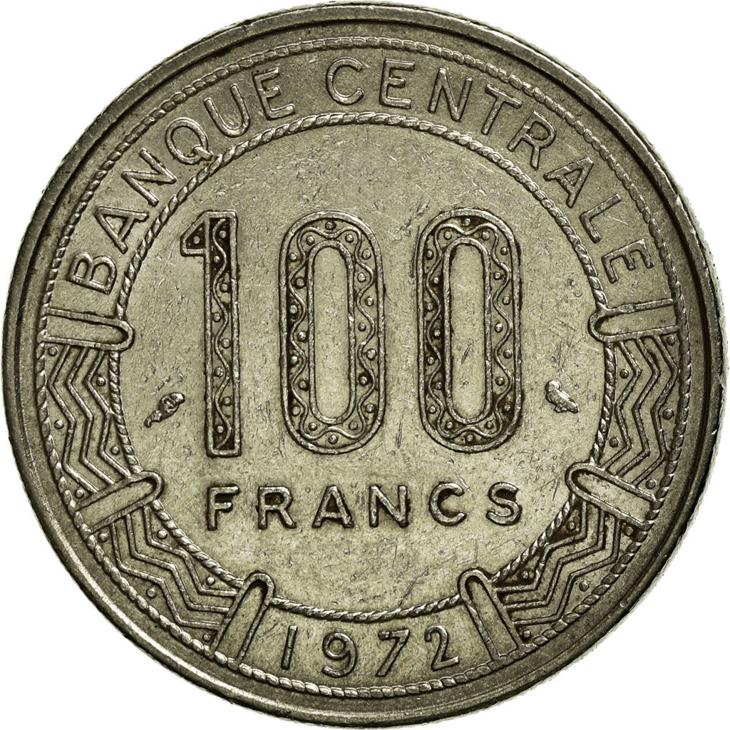 Monnaie, Cameroun, 100 Francs, 1972, Paris, TTB, Nickel, KM:16