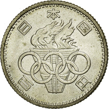 Coin, Japan, Hirohito, 100 Yen, 1964, EF(40-45), Silver, KM:79