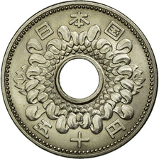 Coin, Japan, Hirohito, 50 Yen, 1966, EF(40-45), Nickel, KM:76