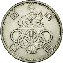 Coin, Japan, Hirohito, 100 Yen, 1964, EF(40-45), Silver, KM:79