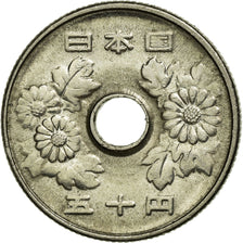 Monnaie, Japon, Hirohito, 50 Yen, 1975, TTB, Copper-nickel, KM:81