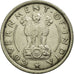 Coin, INDIA-REPUBLIC, 1/2 Rupee, 1950, EF(40-45), Nickel, KM:6.1