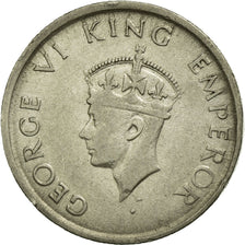Monnaie, INDIA-REPUBLIC, 1/2 Rupee, 1947, Mumbai, Bombay, TTB, Copper-nickel