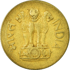 Coin, INDIA-REPUBLIC, 20 Paise, 1968, EF(40-45), Nickel-brass, KM:41