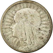 Coin, Poland, 2 Zlote, 1933, Warsaw, VG(8-10), Silver, KM:20