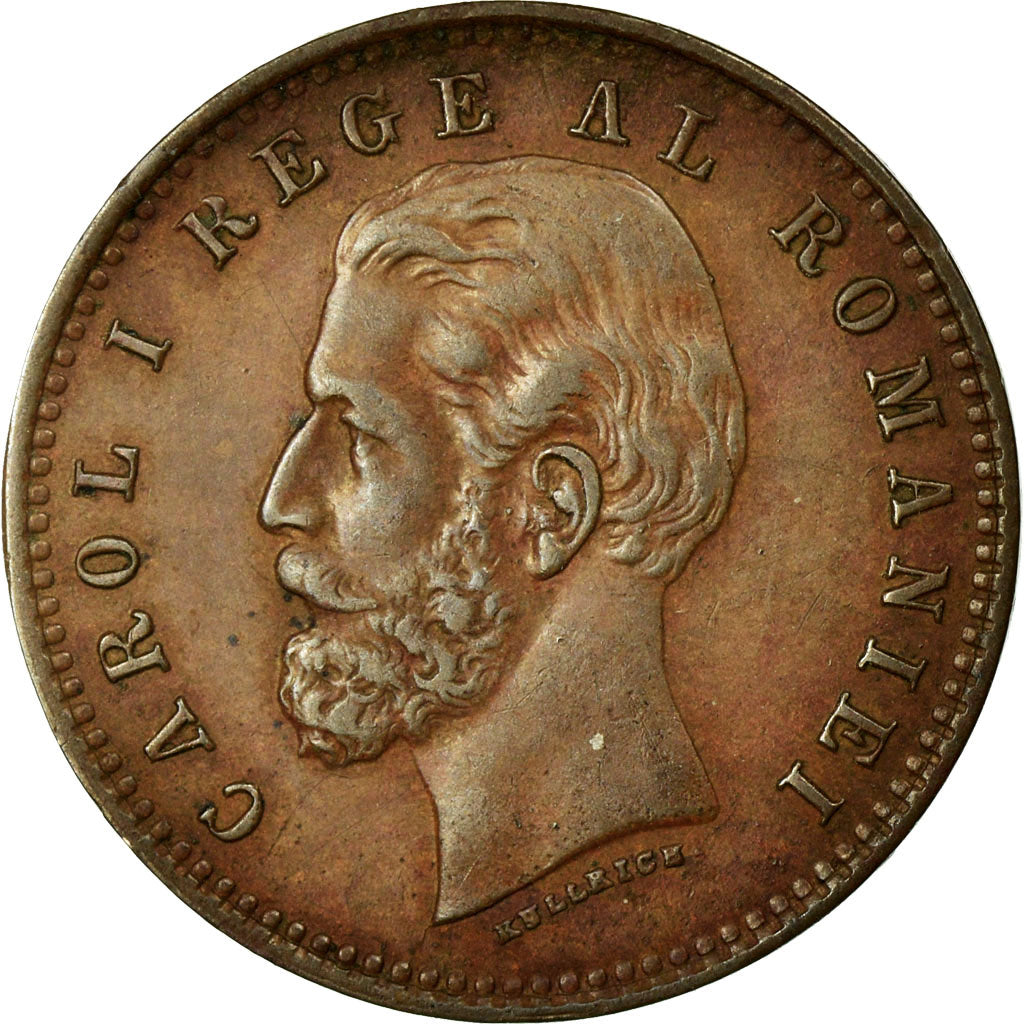 Coin, Romania, Carol I, 2 Bani, 1900, EF(40-45), Copper, KM:27