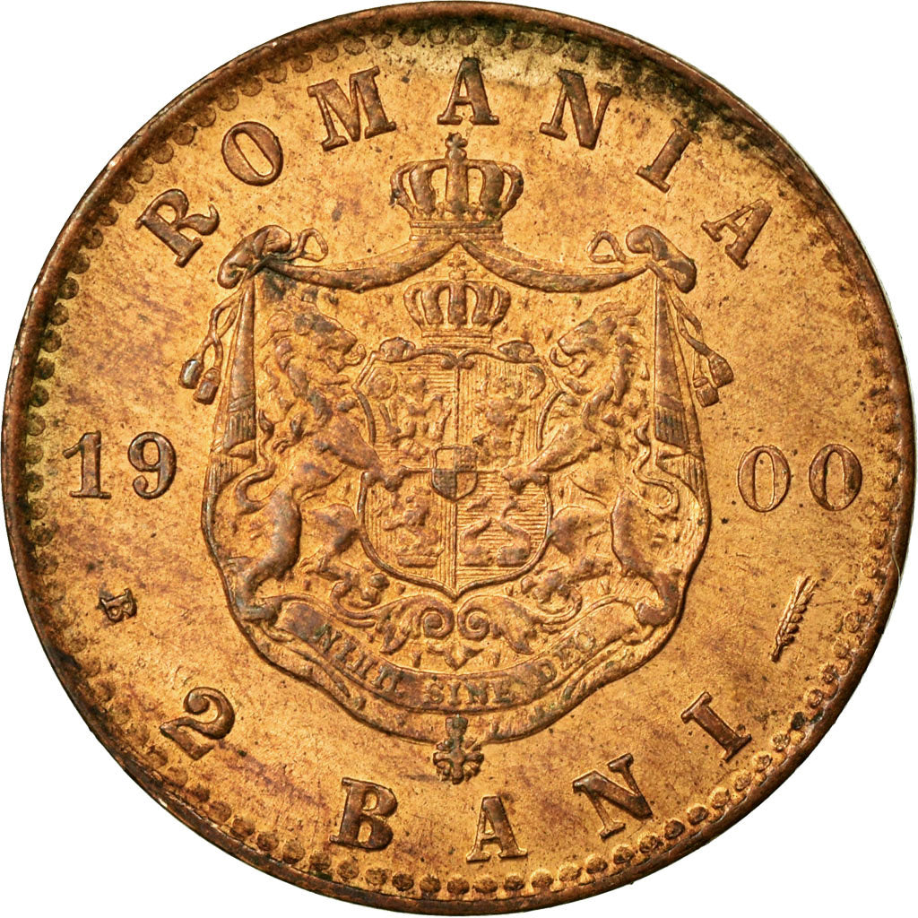Coin, Romania, Carol I, 2 Bani, 1900, EF(40-45), Copper, KM:27