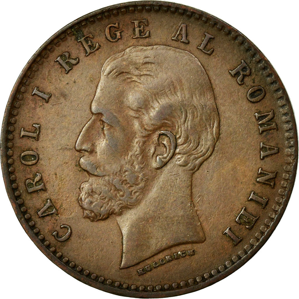 Coin, Romania, Carol I, 2 Bani, 1900, VF(30-35), Copper, KM:27