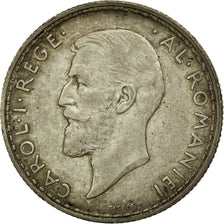 Coin, Romania, Carol I, 2 Lei, 1914, EF(40-45), Silver, KM:43