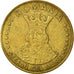 Coin, Romania, 20 Lei, 1991, VF(30-35), Brass Clad Steel, KM:109