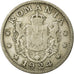 Coin, Romania, Ferdinand I, Leu, 1924, VF(30-35), Copper-nickel, KM:46