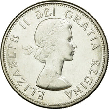 Moneta, Canada, Elizabeth II, 50 Cents, 1964, Royal Canadian Mint, Ottawa, BB