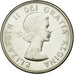Moneta, Canada, Elizabeth II, 50 Cents, 1964, Royal Canadian Mint, Ottawa, BB