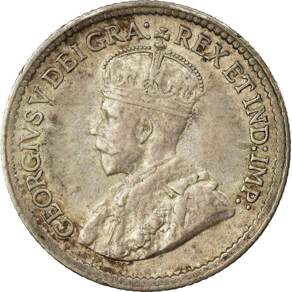 Coin, Canada, George V, 5 Cents, 1920, Royal Canadian Mint, Ottawa, EF(40-45)