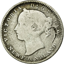 Moneda, TERRANOVA, Victoria, 10 Cents, 1872, Royal Canadian Mint, BC, Plata